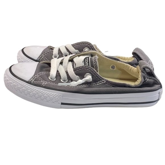 Converse Chuck Taylor Gray All Star Shorline Shoes Size 12 - Picture 3 of 6